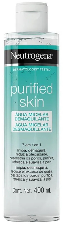 Agua Micelar Neutrogena Purified Skin 7 en 1 - 400mL