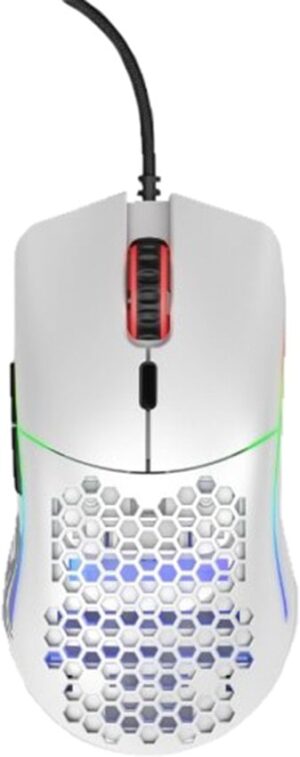 Mouse Gamer Glorious MODEL O- RGB - Blanco (Con cable)