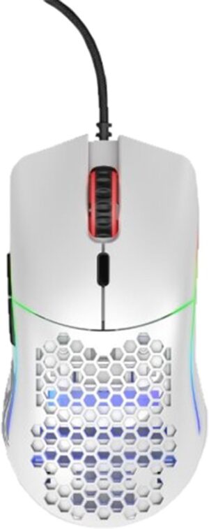 Mouse Gamer Glorious MODEL O RGB - Blanco (Con cable)