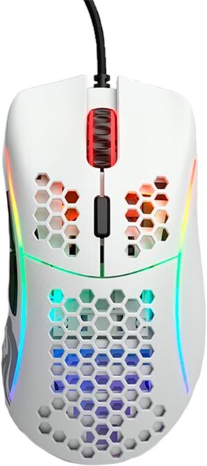 Mouse Gamer Glorious MODEL D RGB - Blanco (Con cable)