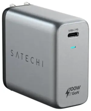 Cargador de Pared Satechi 100W USB-C PD ST-UC100WSM Grey