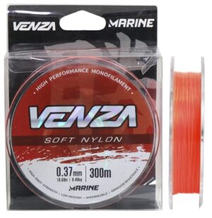 Tanza Monofilamento Marine Sports Venza Soft Orange 0.37mm 18.6lb 300m