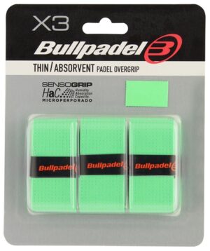Overgrip Bullpadel Thin Absorvent para Raqueta (3 Unidades)