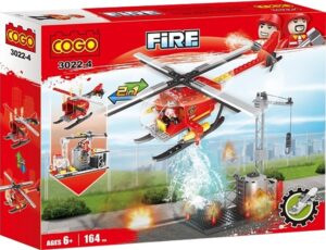 Cogo City Helicoptero - 3022-4 (164 Pzs) 2IN1