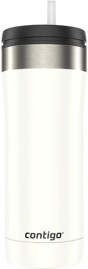 Botella Térmica Contigo Uptown Dual-Sip Insulated Tumbler 710ml - Sunbeam Gold