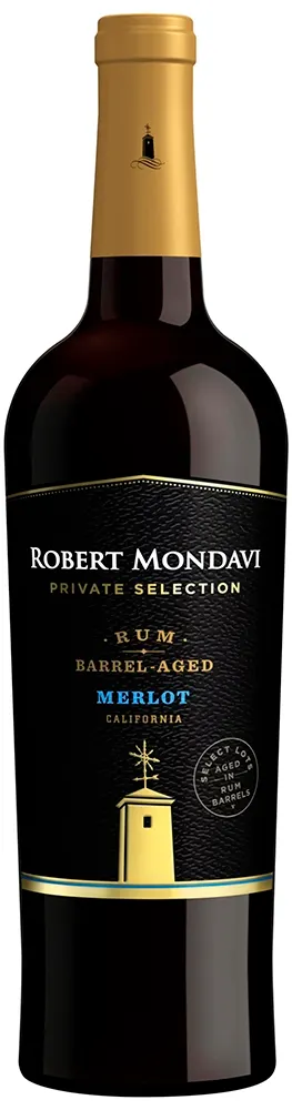 Vino Robert Mondavi Private Selection Rum Barrel Aged Merlot 2019