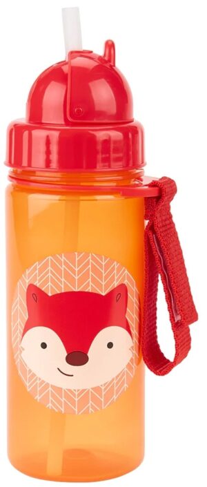 Botella Infantil Skip Hop Zoo Straw 9N568310 (350mL) Zorro