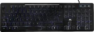 Teclado Mtek KB-7269L con cable - Blacklight (Español)
