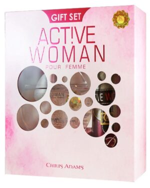 Perfume Chris Adams Kit Active Woman Pour Femme EDP 80mL+200mL - Femenino