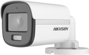 Cámara de Seguridad CCTV Hikvision DS-2CE10KF0T-PFS Bullet 3K ColorVu 2.8mm