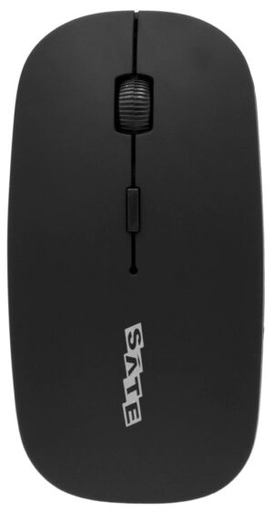 Mouse Inalámbrico Sate A-48G Pro Office 2.4GHz Negro