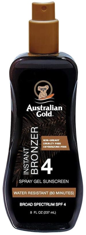 Loción bronceador Australian Gold Instant Bronzer SPF4 - 237mL