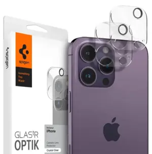 Protector de lente Spigen para cámara del iPhone 14/15/16 Pro y 14/15/16 Pro Max (2 Pack)