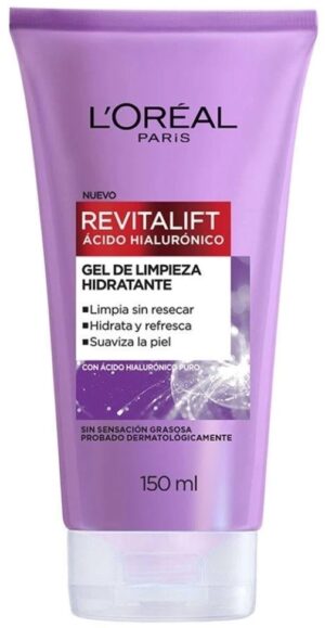 Gel de Limpieza L'Oréal Revitalift Ácido Hialurónico - 150mL