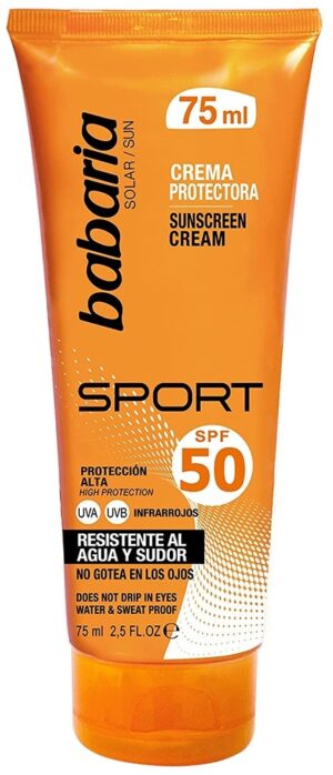 Protector Solar Babaria Sport SPF50 UVA/UVB - 75mL