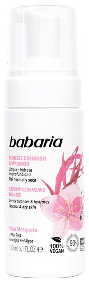 Limpiador facial Babaria Rosa Mosqueta - 150mL
