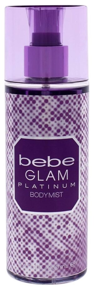 Body Splash Bebe Glam Platinum - 250mL