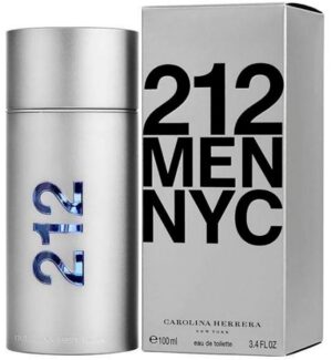 Perfume Carolina Herrera 212 Men NYC EDT 100mL - Masculino