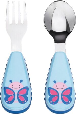 Cubierto Infantil Skip Hop fork & Spoon Mariposa- 252364