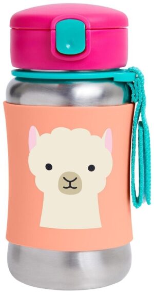 Botella Infantil Skip Hop Stainlees Steel 9I239210 - 350mL (Llama)