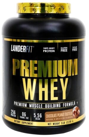 Landerfit Premium Whey Chocolate Peanut Butter (2.270g)