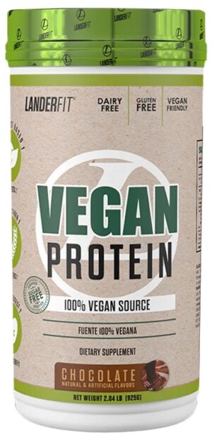 Landerfit Vegan Protein 100% Vegan Chocolate (925g)