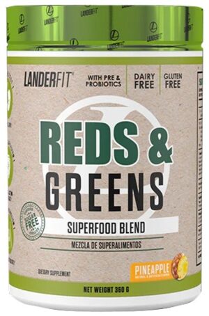 Landerfit Red & Greens Superfood Pineapple - 360g