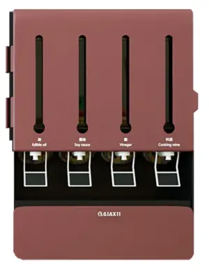 Dispensador de Liquidos y Especias O.iAXii - Q/330782QX Negro