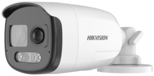 Cámara de Seguridad CCTV Hikvision DS-2CE12DF3T-PIRXOS 2.8mm 1080P ColorVu Audio Bullet