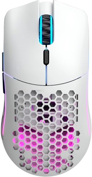 Mouse Gamer Glorious MODEL O- RGB - Matte White (Inalámbrico)