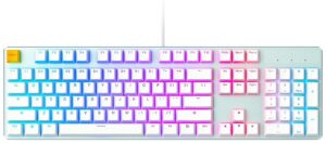 Teclado Gaming Glorious GLO-GMMK-FS-BRN-W RGB Blanco - Alámbrico (Inglés)