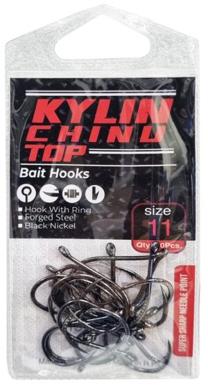 Anzuelo Top Fishing Kylin Chinu 11 con 20 pcs