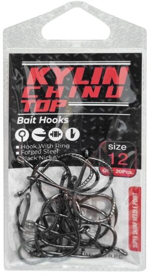 Anzuelo Top Fishing Kylin Chinu 12 con 20 pcs