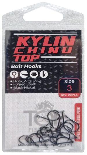 Anzuelo Top Fishing Kylin Chinu 03 con 20 pcs
