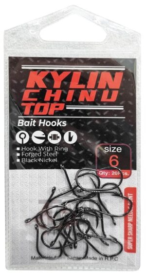 Anzuelo Top Fishing Kylin Chinu 06 con 20 pcs