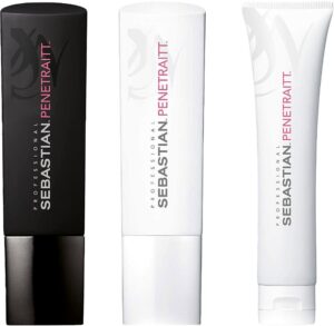 Kit Shampoo + Acondicionador + Máscara Sebastian Penetraitt