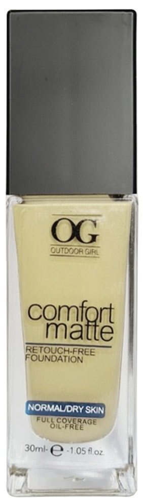 Base liquida Outdoor Girl Comfort Matte 120 Nude Beige - 30mL