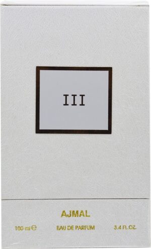 Perfume Ajmal Blanche Collection III EDP 100mL - Femenino