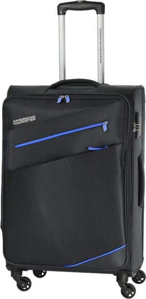 Maleta American Tourister Fiji Nola Spinner 71cm Black - Mediano