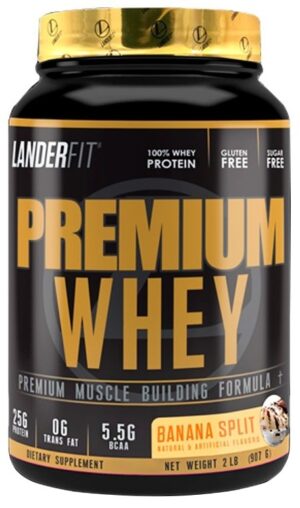 Landerfit Premium Whey Banana Split (2.270g)