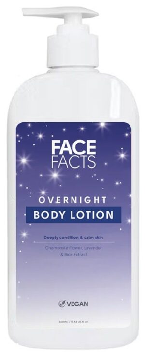 Loción corporal Face Facts Overnight - 400mL
