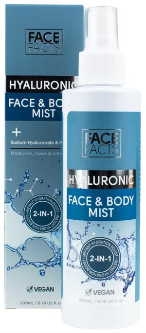 Bruma Face Facts Hyaluronic Face & Body Mist - 200mL