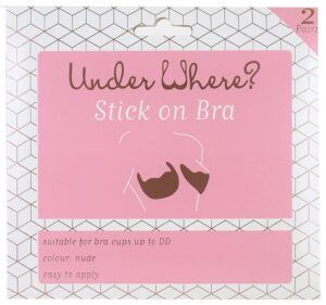 Cubre pezón adhesivoa Under Where? Stick On Bra (2 Pares)