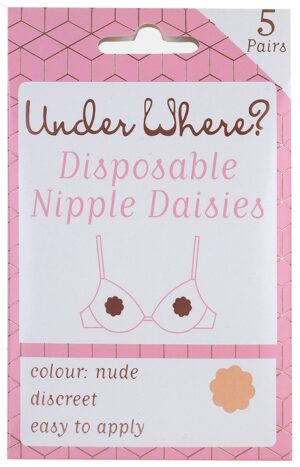 Cubre pezón adhesivoa Under Where? Nipple Daisies (5 Pares)