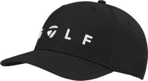 Kepi Taylormade TM22 Lifestyle Adj Golf Logo N7883301 - Black