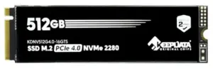 SSD KeepData 512GB NVMe M.2 PCIe 4.0 - KDNV512G4.0-16GTS