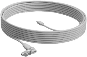 Cable de Extensión Logitech 952-000047 para Base de Micrófono Rally (10 Metros)