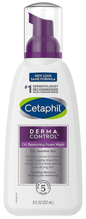 Limpiador facial Cetaphil Derma Control Oil Removing - 237mL