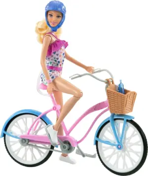 Muñeca Barbie Paseo de Bicicleta - Mattel HBY28