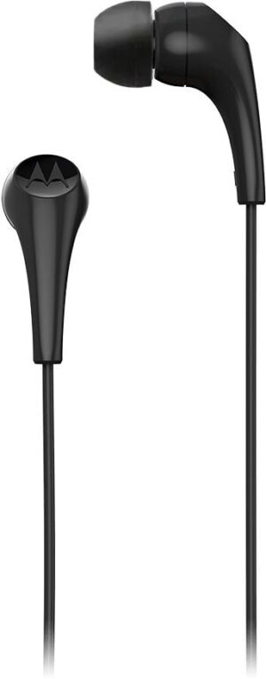 Auricular Motorola Earbuds 2-S Jack 3.5mm con Micrófono - Negro